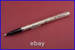 Sheaffer NOSTALGIA Sterling Silver ballpoint Floral Etched Pattern NEW