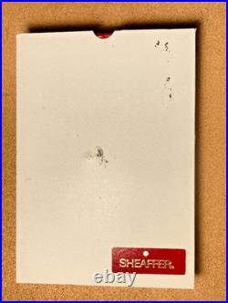 Sheaffer Nostalgia Sterling Silver Filigree Fountain Pen New In Box