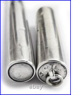 Sheaffer Self filling #2 Ring-Top fountain pen (1918-1921) sterling, 14k F/M nib