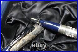 Sheaffer Stars of Egypt Limited Ed Sterling Silver Fountain Pen #18/360 18Kt Nib