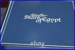 Sheaffer Stars of Egypt Limited Ed Sterling Silver Fountain Pen #18/360 18Kt Nib