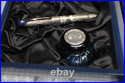 Sheaffer Stars of Egypt Limited Ed Sterling Silver Fountain Pen #18/360 18Kt Nib