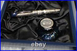 Sheaffer Stars of Egypt Limited Ed Sterling Silver Fountain Pen #18/360 18Kt Nib