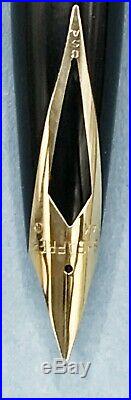 Sheaffer Sterling Silver Imperial Diamond 14k Gold Nib Fountain Pen