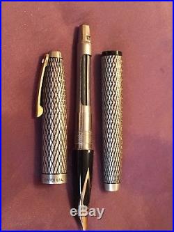 Sheaffer Sterling Silver Imperial Fountain and Ballpoint Pen Set