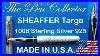 Sheaffer_Targa_1006_Sterlig_Silver_925_Fountain_Pen_Review_01_huhx