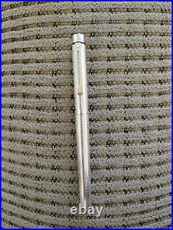 Sheaffer Targa Sterling Silver 14k Fine Nib fountain pen