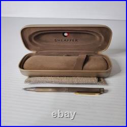 Sheaffer Targa Sterling Silver 925 Ball Point Pen With Case Vintage