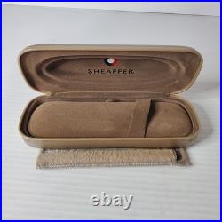 Sheaffer Targa Sterling Silver 925 Ball Point Pen With Case Vintage