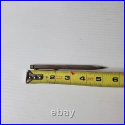 Sheaffer Targa Sterling Silver 925 Ball Point Pen With Case Vintage