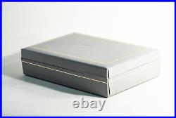 Sheaffer Targa Sterling Silver Fountain Pen Ballpoint Pen Set F 14K 585 Nib