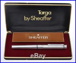 Sheaffer Targa fountain pen big size 1006 925 sterling silver new in box