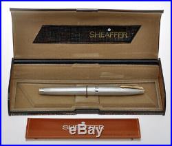 Sheaffer Triumph Imperial 826 sterling silver 925 fountain pen new old stock