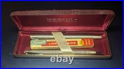 Sheaffer Triumph Imperial Sterling Silver pen and mechanical pencil set withleads