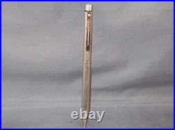 Sheaffer Vintage White Dot Targa Sterling Silver Ball Pen