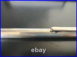 Silver 925 Solid Ballpoint Pen Vintage Click Writes