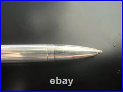 Silver 925 Solid Ballpoint Pen Vintage Click Writes