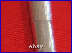 Sterling Silver Diamond Cut Tiffany Pen Ball Point 4 5/8