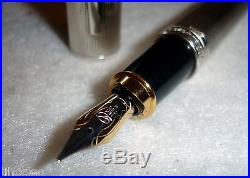 Sterling Silver Olympio Fountain Pen by S. T. Dupont of Paris No Reserve