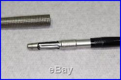Sterling Silver PARKER 75 Fountain Pen 14kt Gold Nib Med Made USA Orig Case EXC
