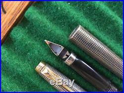 Sterling Silver Parker 75 with squeeze filler #1