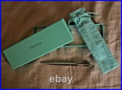 Sterling Silver Tiffany & Co. Ball Point Pen withOG Packaging NFL New York Jets