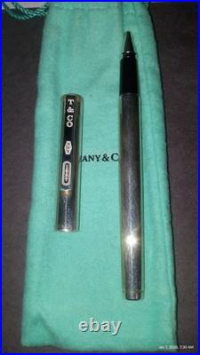 Sterling Silver Tiffany & Co. Pen 1837 Ballpoint Pen Sterling Silver. 925