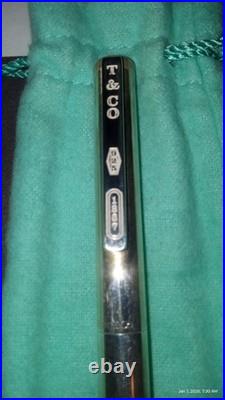 Sterling Silver Tiffany & Co. Pen 1837 Ballpoint Pen Sterling Silver. 925