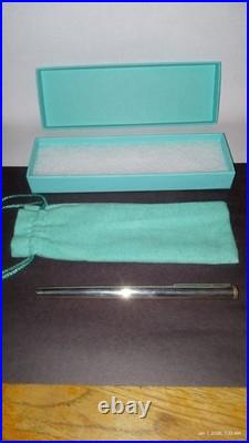 Sterling Silver Tiffany & Co. Pen 1837 Ballpoint Pen Sterling Silver. 925