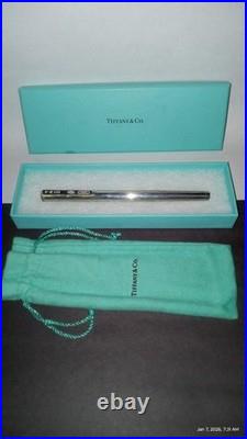 Sterling Silver Tiffany & Co. Pen 1837 Ballpoint Pen Sterling Silver. 925