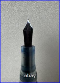 Stipula Etruria Nuda Fountain Pen Sterling Silver and 14k Nib Limited Edition