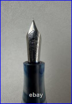 Stipula Etruria Nuda Fountain Pen Sterling Silver and 14k Nib Limited Edition