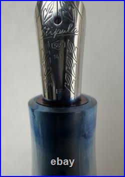 Stipula Etruria Nuda Fountain Pen Sterling Silver and 14k Nib Limited Edition