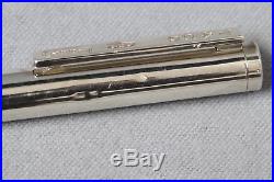 TIFFANY & CO 1837 Retractable Ballpoint Pen 925 Sterling Silver withBox and Refill