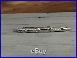 TIFFANY & CO Bamboo Sterling Silver Ballpoint Point, READ