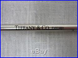 TIFFANY & CO ELSA PERETTI STERLING SILVER PEN With REFILL AND POUCH