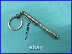 TIFFANY & CO. GERMANY Sterling 925 Vintage pen With Ring Key Chain