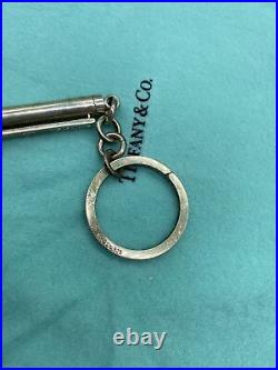 TIFFANY & CO. GERMANY Sterling 925 Vintage pen With Ring Key Chain