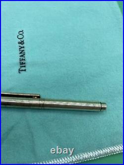 TIFFANY & CO. GERMANY Sterling 925 Vintage pen With Ring Key Chain