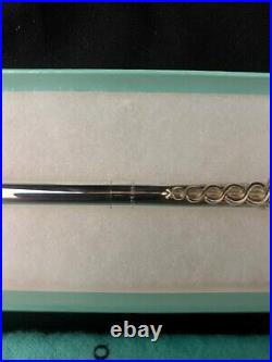 TIFFANY & CO STERLING SILVER 925 PEN MEDICAL CADUCEUS EX. Withbox