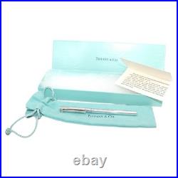TIFFANY & CO. STERLING SILVER EXECUTIVE T-CLIP BALLPOINT PEN Excellent Read