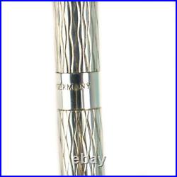 TIFFANY & CO Sterling Silver, Diamond Weave Logo Ballpoint/Agenda Pen (nu)