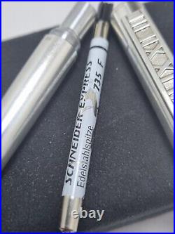 TIFFANY& CO. Sterling Silver Roman Numeral Ballpoint Pen Atlas Collection