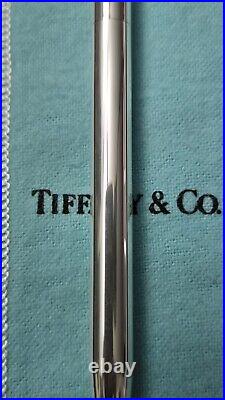 TIFFANY & CO. VINTAGE. 925 Sterling Silver Caduceus Pen WithOriginal Box/Pouch/ink