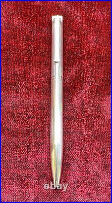 TIFFANY & CO. VINTAGE STERLING BALL POINT PEN T HOLDER Works Well
