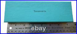 TIFFANY&Co. Sterling Silver 925 Ballpoint Pen withBox&Storage Mint Condition