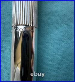 TIFFANY&Co. Sterling Silver 925 Ballpoint Pen withBox&Storage Mint Condition