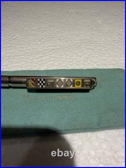TIFFANY & Co. Vintage Flag Ballpoint Pen Silver 925