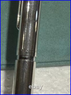 TIFFANY & Co. Vintage Flag Ballpoint Pen Silver 925