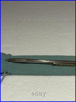 TIFFANY & Co. Vintage Flag Ballpoint Pen Silver 925